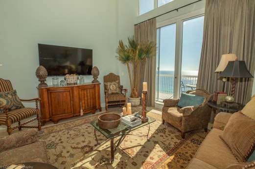 Silver Beach Towers 1905E is a Gulf Front 3 BR Penthouse - views are spectacular