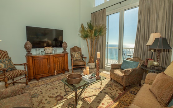 Silver Beach Towers 1905E is a Gulf Front 3 BR Penthouse - views are spectacular