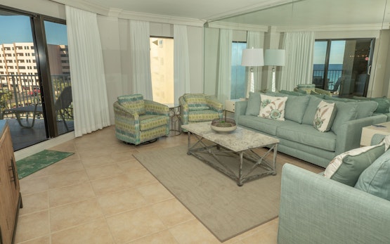 IR 412 is a Gulfview 2 BR that sleeps 6 and is over 1300 sf