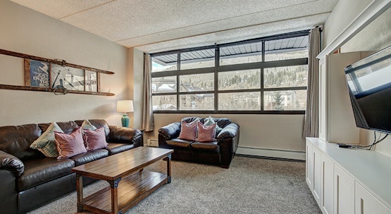 Mountain Plaza 1 Bedroom + Den Condo #202