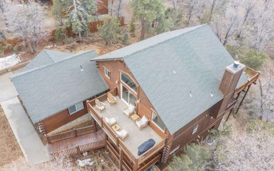 Angels Camp Lodge | Log Style Home w/ Game Room & Hot Tub in Great Location