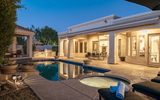 Solstice | Contemporary Oasis w/ Pool, Spa & Bar in Gated Community