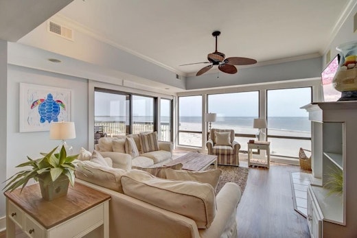 1405 Ocean Club | Oceanfront Home w/ Shared Pool