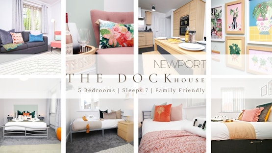 The Dock House - Newport City Centre - Sleeps 7