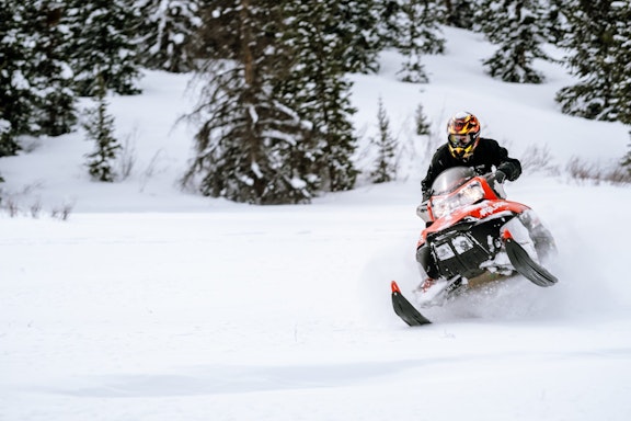 Outrageous Wyoming Wilderness Snowmobile Trip