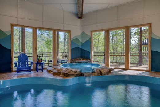 Birch Lodge | Indoor Pool, Theater, Game Room & Stunning Views!