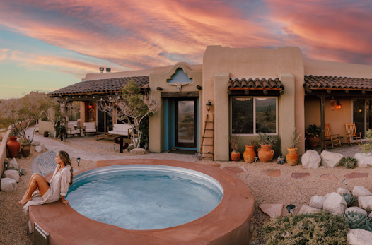 Saguaro Ridge | Boulder Estate w/ Mtn Views, Hot Tub, Soaking Pool & Yoga Deck