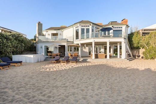 Malibu Dunes | Expansive Hamptons-Style Estate w Private Beach Backyard