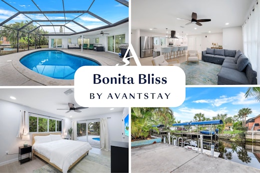 Bonita Bliss by AvantStay | Private Pool | 10 Minutes to Beach