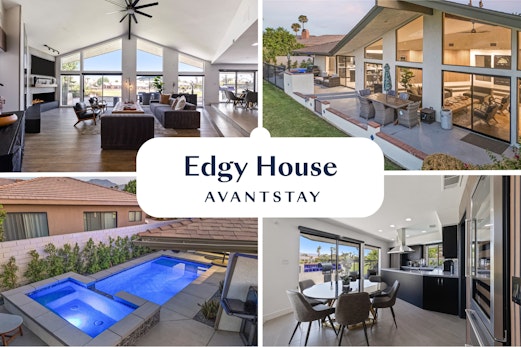 Edgy House | Pool, Hot Tub, and Golf Course Views